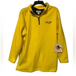 NWT Men’s Cherokee Yellow Fleece